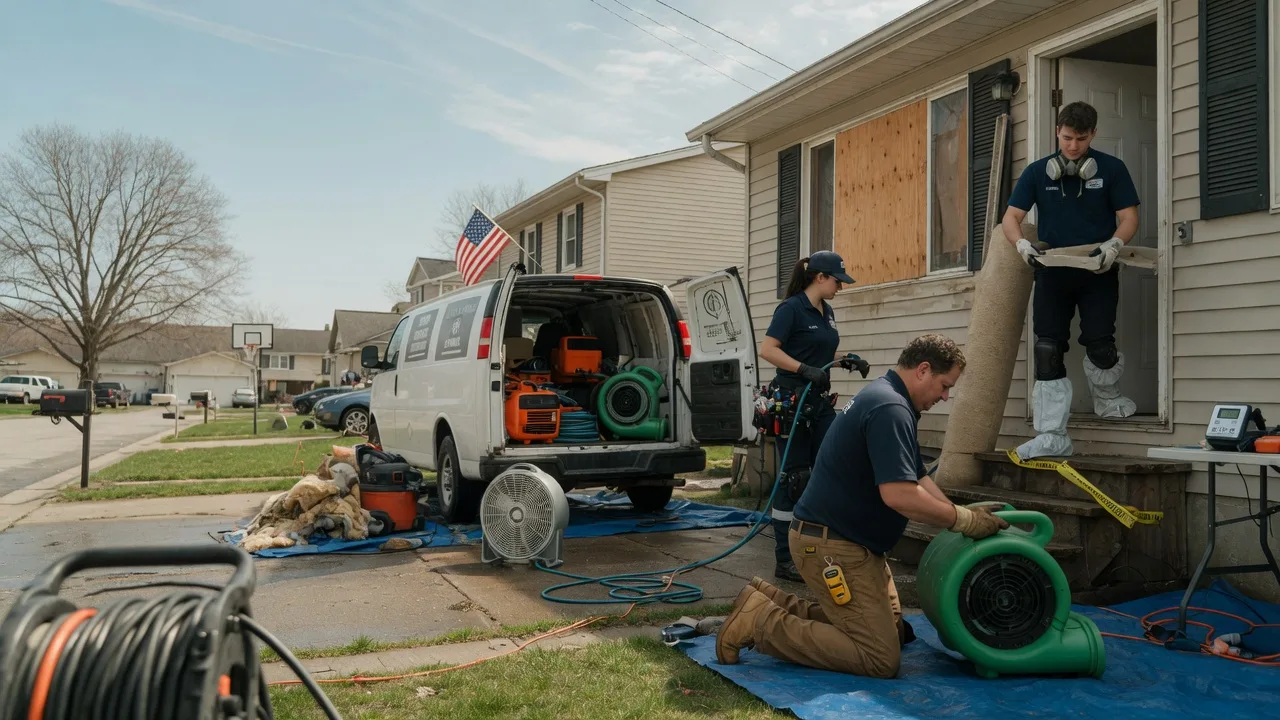 Water Damage Restoration in Monroe, IN near me